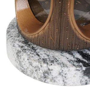 KOKA Grablampe mit Kreuz Gold Viscont White