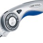 LUX Universalmesser Comfort mit Multi-Lock Funktion und Klingendepot im Gehäuse.