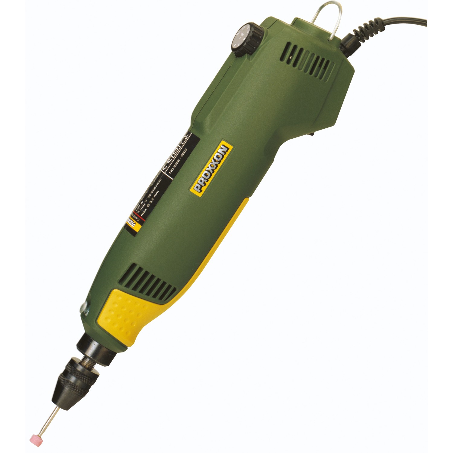 Proxxon Feinbohrschleifer FBS 12/EF für präzises Bohren, Schleifen und Polieren.