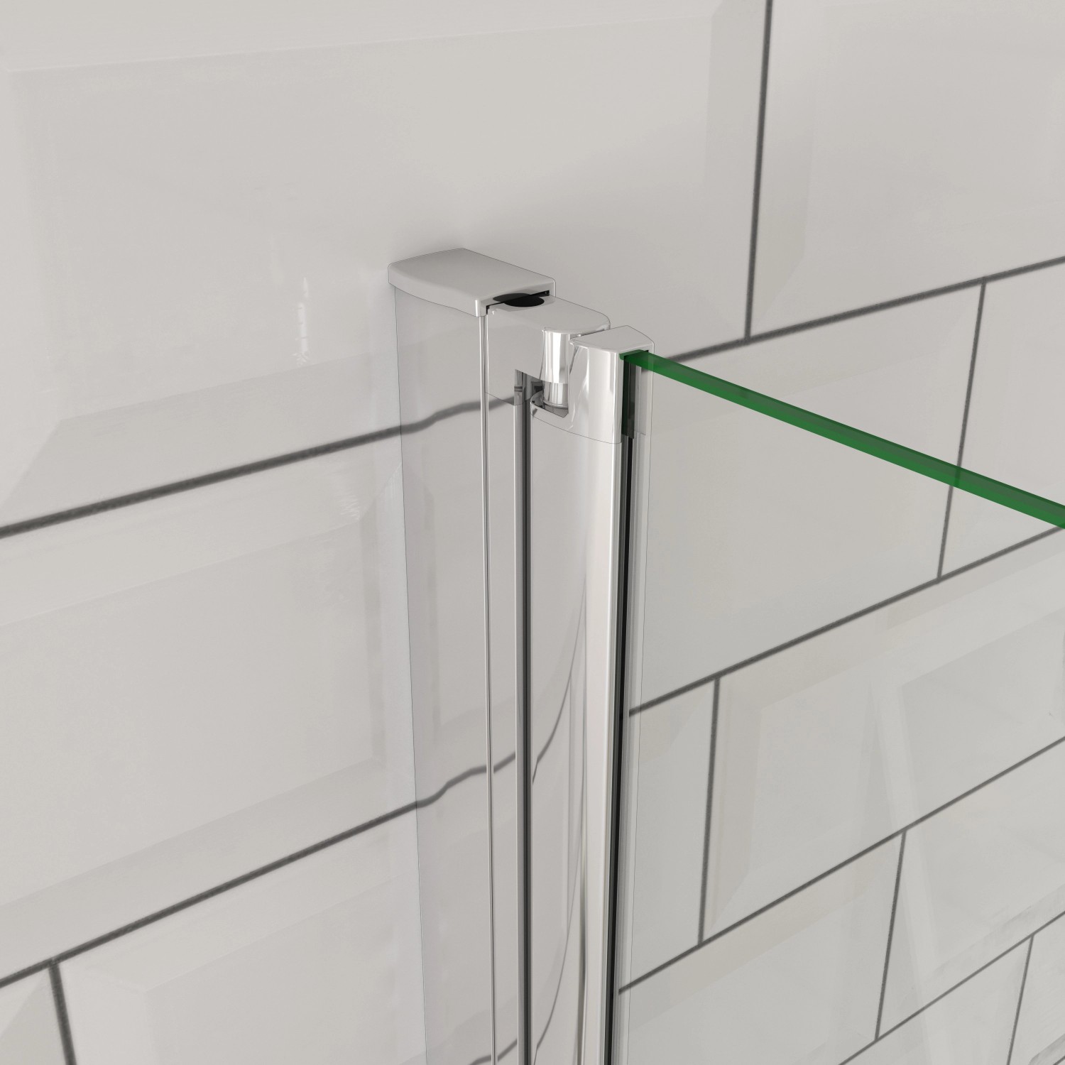 Duschparadies 70x185cm Nischentür Duschtür Duschabtrennung Drehtür Pendeltür Dusche 6mm NANO Glas_5