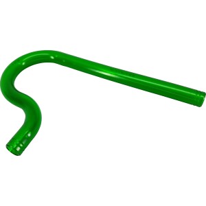 Grüner Eheim Auslaufbogen für Aquarium-Schlauch, 12/16 mm.