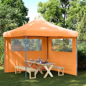 vidaXL Party-Zelt Orange 292 x 292 x 315 cm Oxford-Stoff 42023562