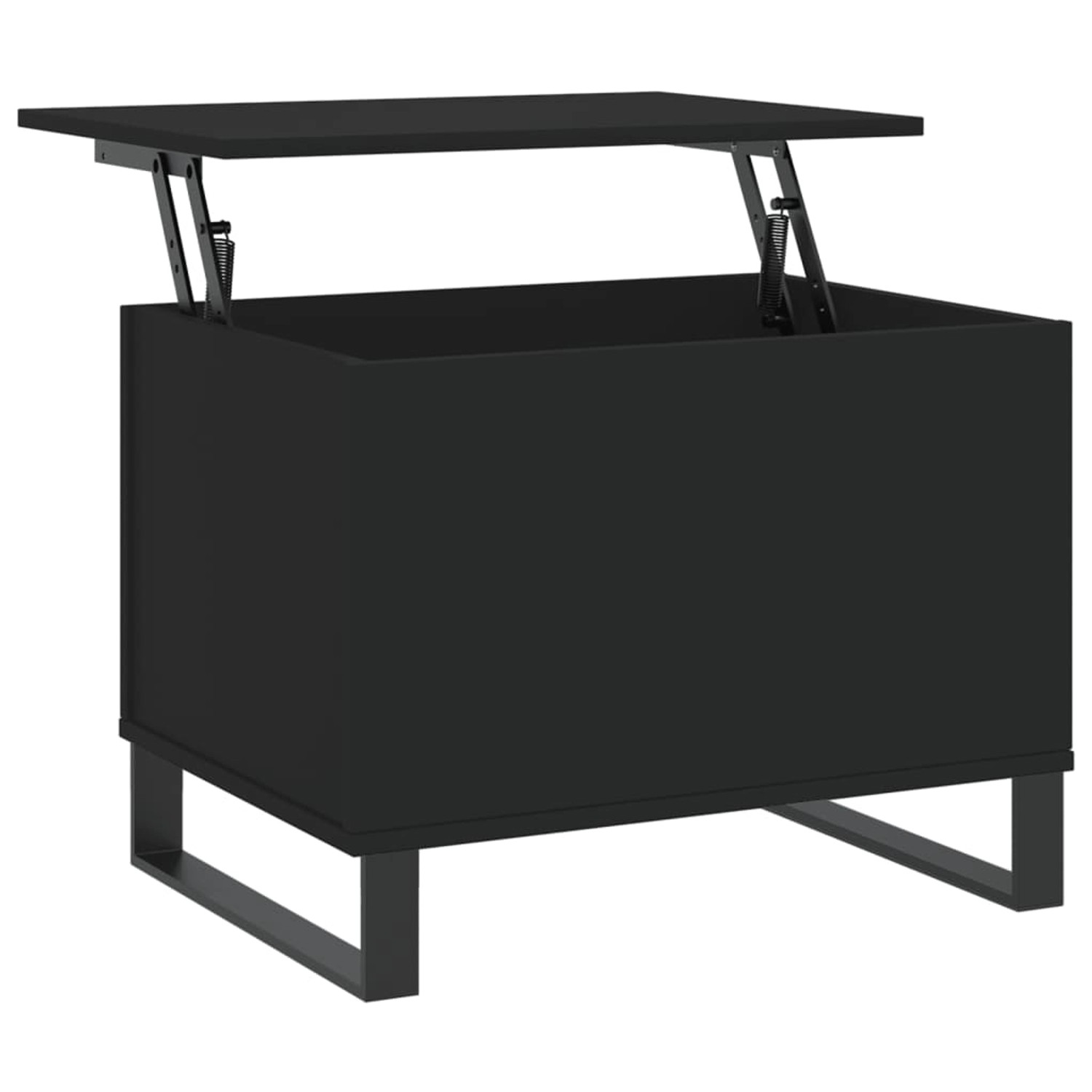 vidaXL Couchtisch Schwarz 60x44,5x45 cm Holzwerkstoff Modell 4 günstig online kaufen