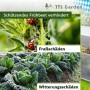 TTL Garden Frühbeet-Aufsatz schützt Gemüse vor Schädlingen und Witterungseinflüssen.