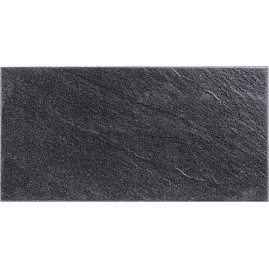 Diephaus Terrassenplatte Siva Schwarz-Basalt, 60x40 cm, in Schieferoptik für Terrasse & Gehweg.