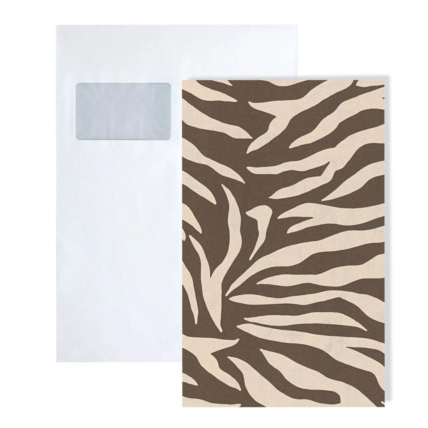 PROFHOME S-782172-GU DIN A4 Muster der Zebra Muster-Tapete 1 Musterstück