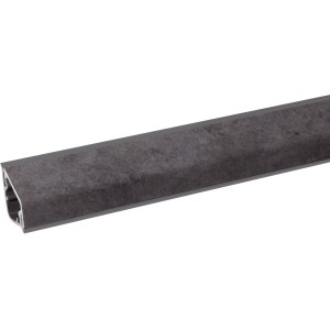 Kaindl Wandabschlussleiste in Beton Art Optik, 300 cm lang, für Arbeitsplatten.