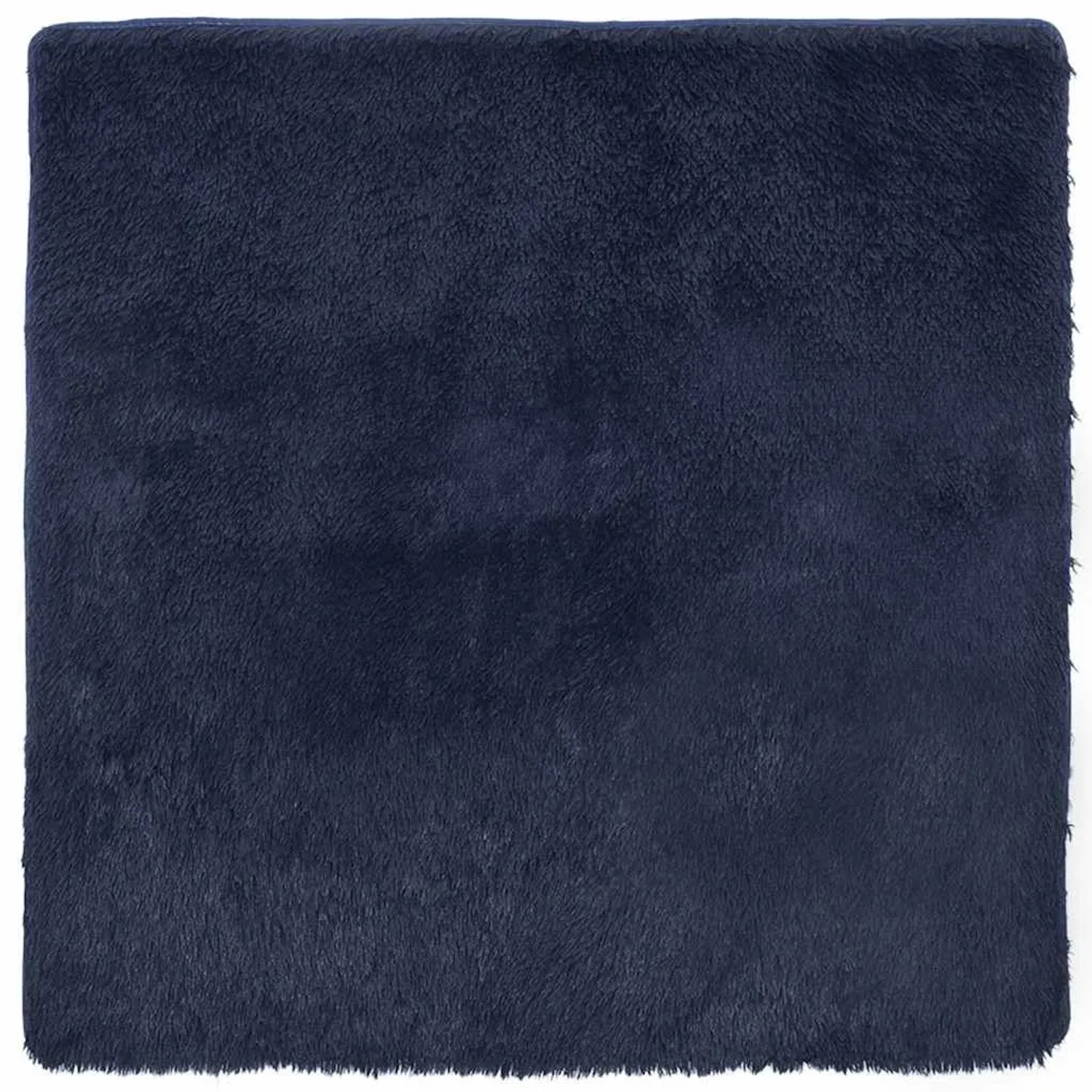 vidaXL Teppich Shaggy Hochflor NAVARRA Marineblau 240x240 cm Polyester 4102 günstig online kaufen