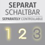 Symbol für separat schaltbare LED-Deckenleuchte Eliza von Paul Neuhaus.