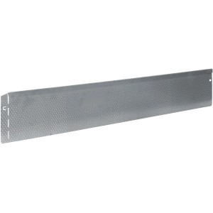 Bellissa Rasenkante, verzinkt, mit Noppenstruktur, 118 cm lang, zur Beet- und Raseneinfassung.