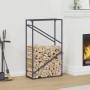 vidaXL Brennholzregal Anthrazit 60x25x100 cm Kaltgewalzter Stahl 864329_2