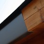 Anthrazitfarbenes HG 26 L-Profil aus Aluminium, 50x137 mm, für Dachbleche.