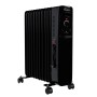 Schwarzer TroniTechnik Ölradiator TT OR 211 mit 11 Rippen und 2500 Watt Leistung.