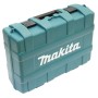 Makita Akku-Kombihammer HR009GM202: Transportkoffer aus robustem Kunststoff in türkis.