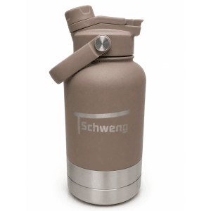 Schweng 3 In 1 Isolier Trinkflasche Für Mensch Und Hund Braun