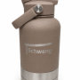 Schweng 3 In 1 Isolier Trinkflasche Für Mensch Und Hund Braun