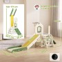 AIYAPLAY Kids Slide HDPE 191L x 100B x 84H cm Cremeweiß_3