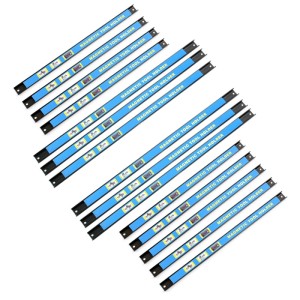Wiltec Magnetleiste 15Er Set 9X46/6X61Cm Werkzeughalter Werkstatt Wandhalterung