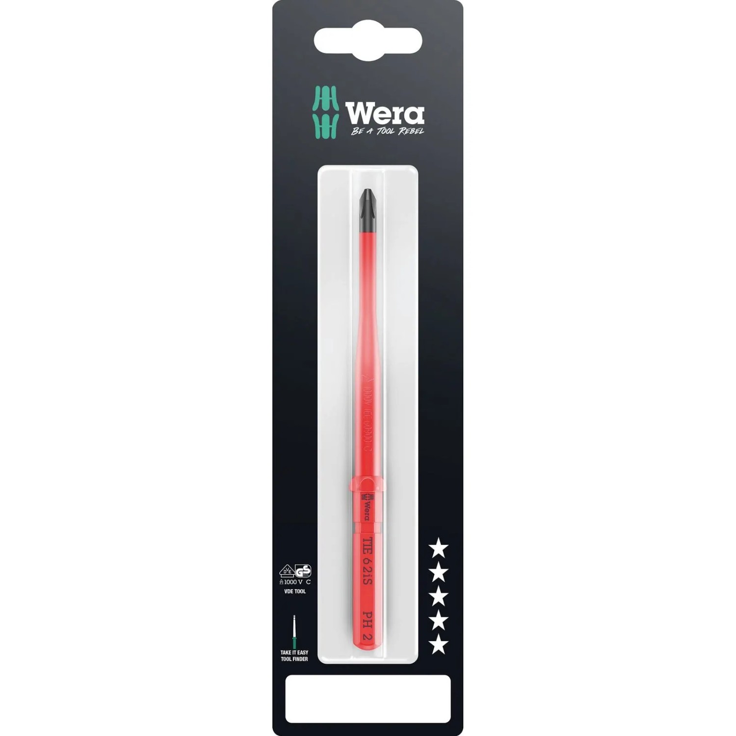 Wera Kraftform Kompakt VDE 62 Is Take It Easy SB 05006560001