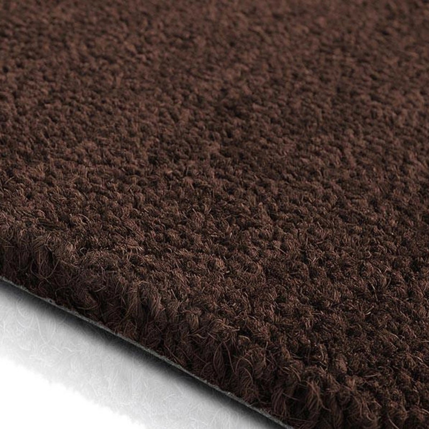 Braune KARAT Kokosmatte 80x100 cm, eine robuste Eingangsmatte und Fußabtreter aus Naturfasern.