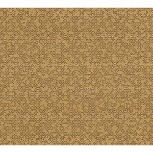 Goldene Vliestapete mit Ornamenten im orientalischen Stil, A.S. Creation Metropolitan Stories II Said.