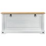 vidaXL Schuhschrank Corona Weiß 99 x 32 x 49 cm Massives Kiefernholz 42024952_4