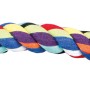 Jollypaw Spieltau, 26 cm, aus Baumwolle, buntes Tauspielzeug für Hunde.