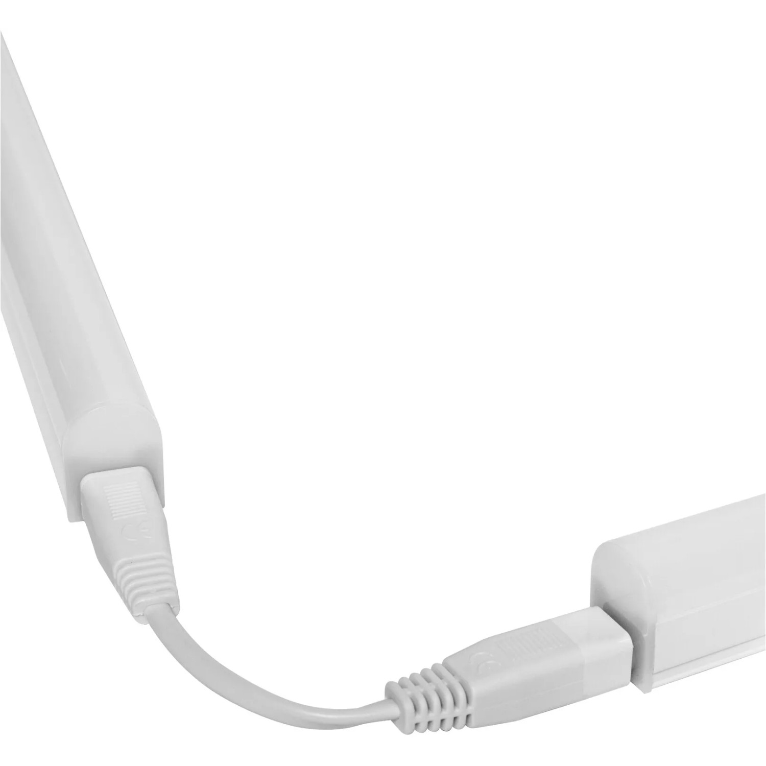 Weiße Ledvance LED-Lichtleiste Switch Batten (60cm) mit Verbindungskabel.