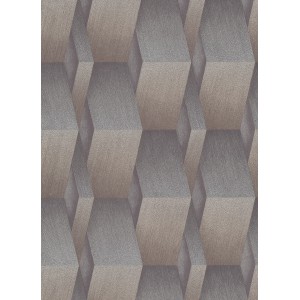 Erismann Vliestapete Guido Maria Kretschmer: Grafikmuster in Gold und Grau für stilvolle Wände.