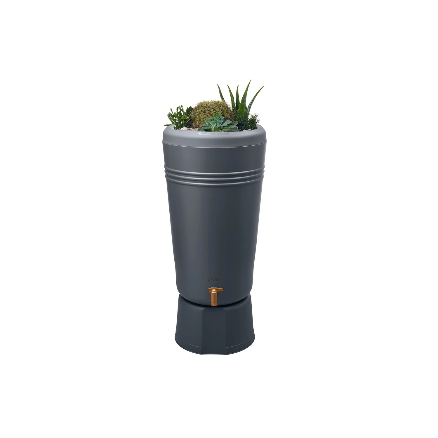 Image of 4rain AZURA 2in1 Regenspeicher 120 Liter graphite grey