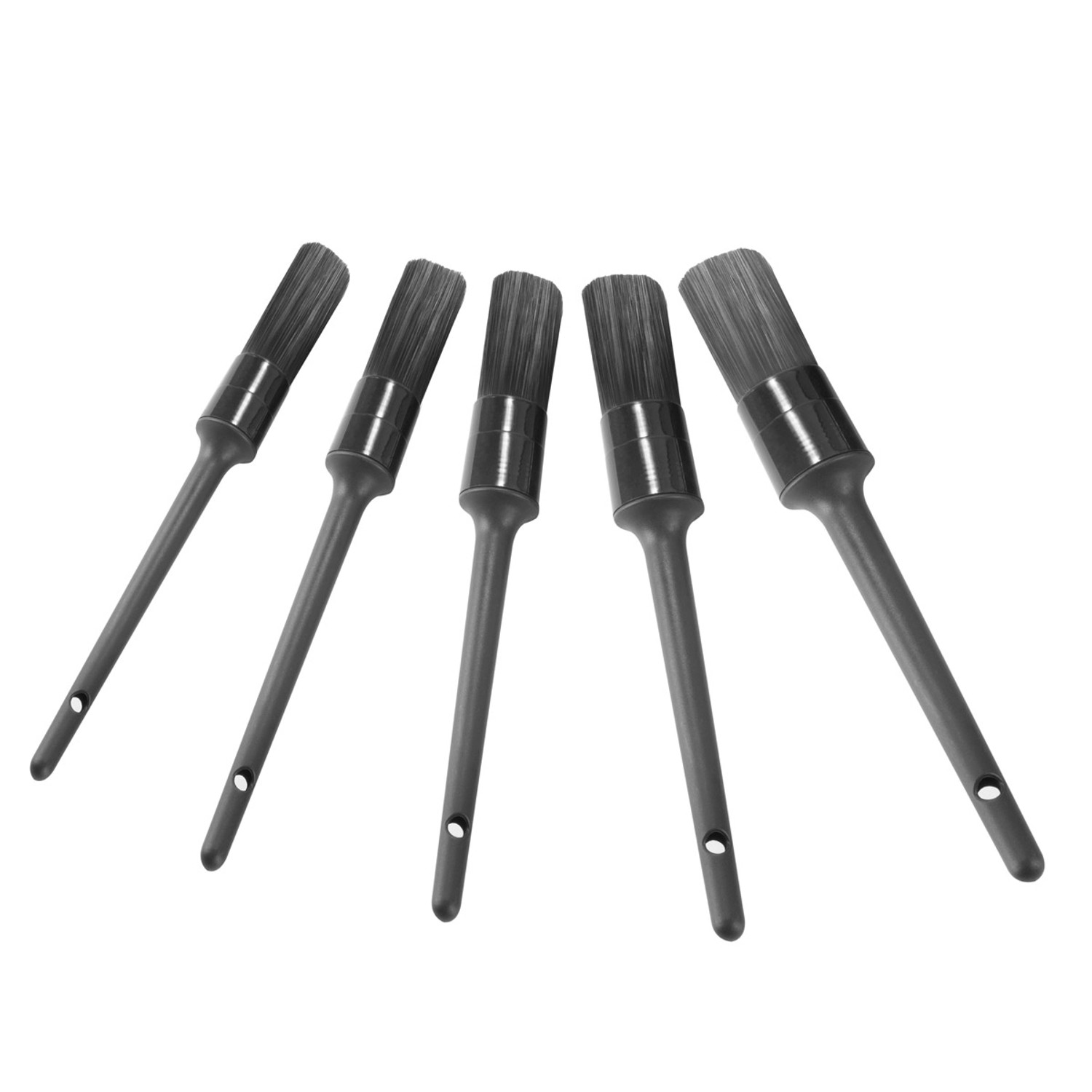 STAHLWERK Auto Reinigungsbürsten Set, 5-teilig für die Autopflege.