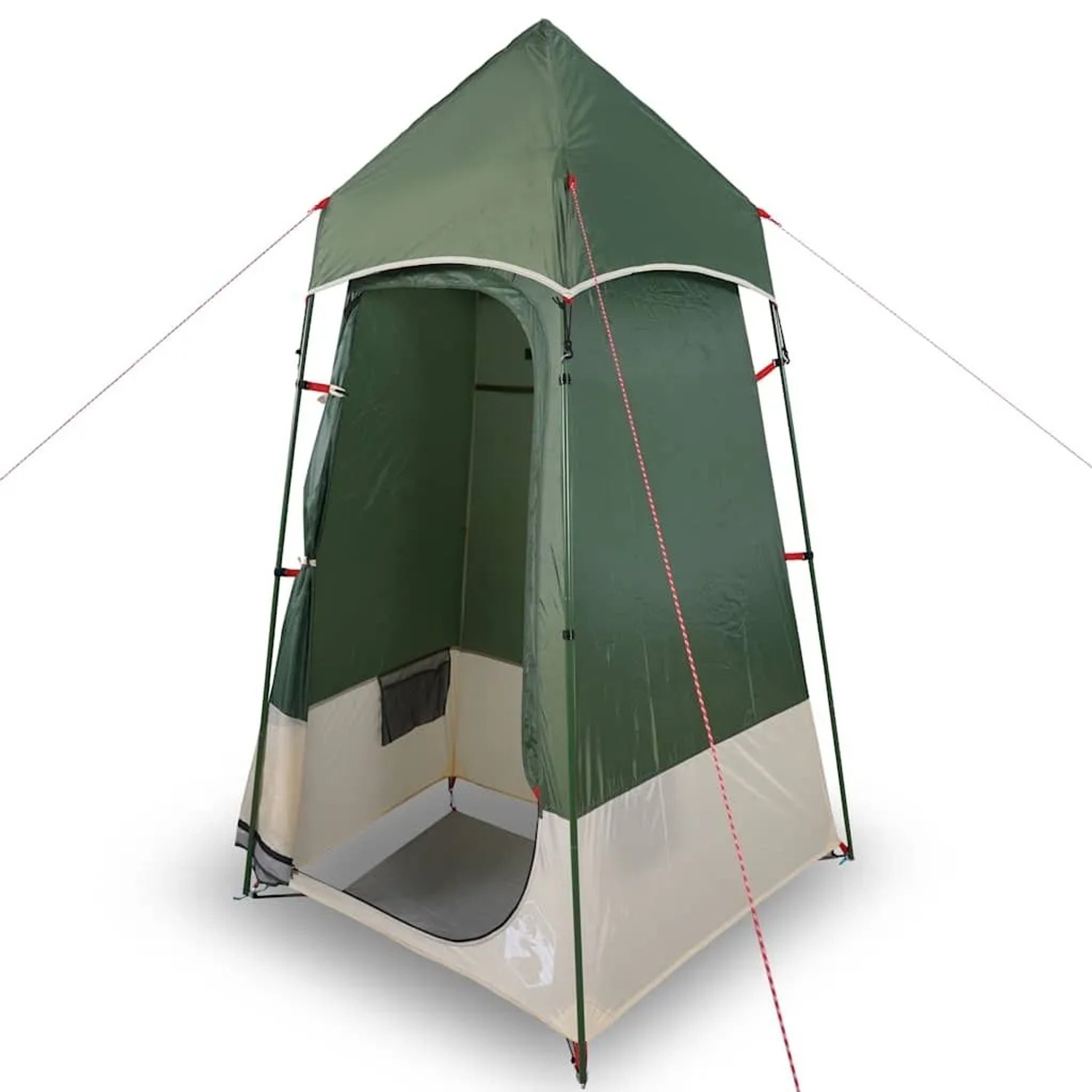 Furnicato Toilettenzelt Campingzelt Duschzelt Grün 121 X 121 X 225 Cm