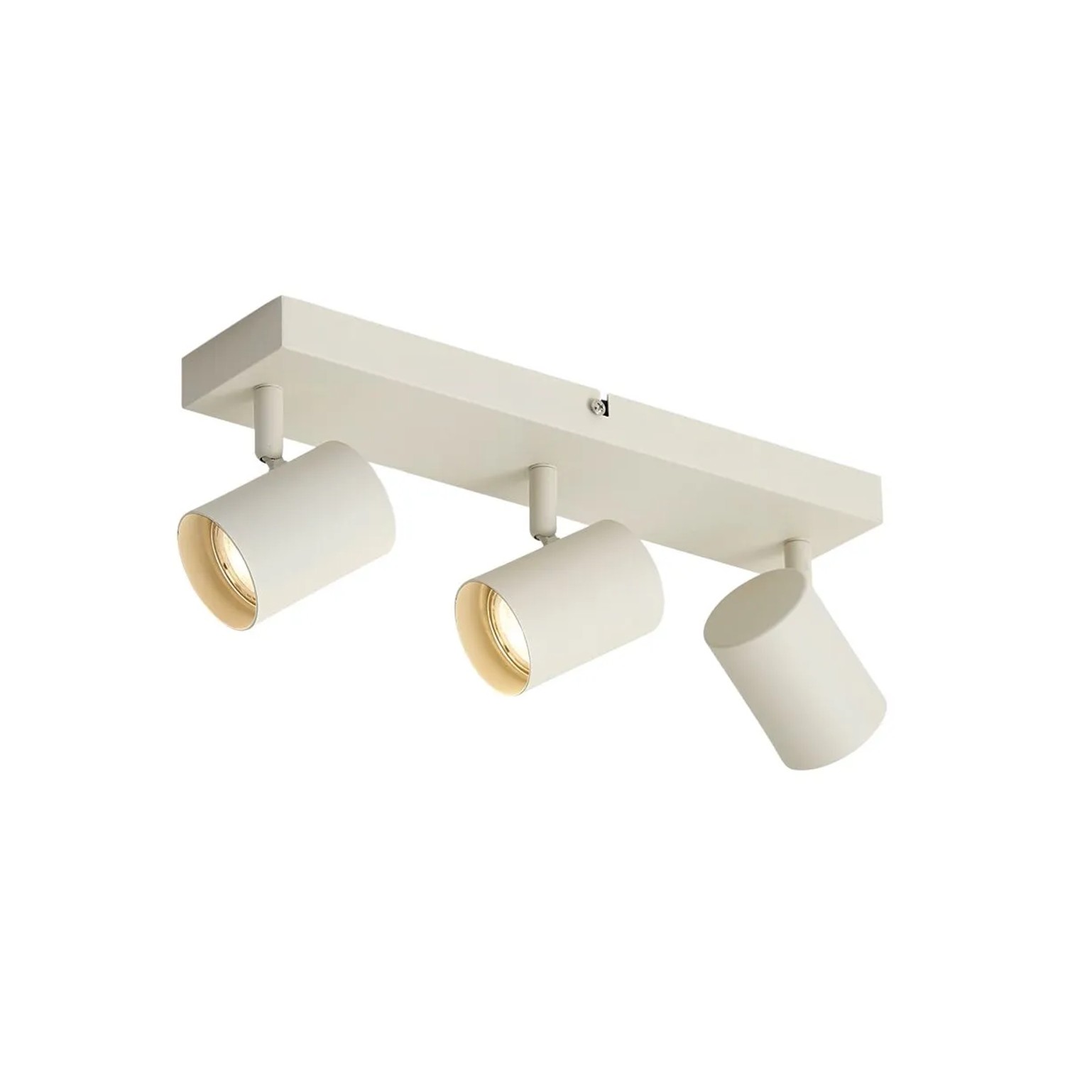 QAZQA Moderner Deckenstrahler Beige 3-flammig Verstellbar Jeana