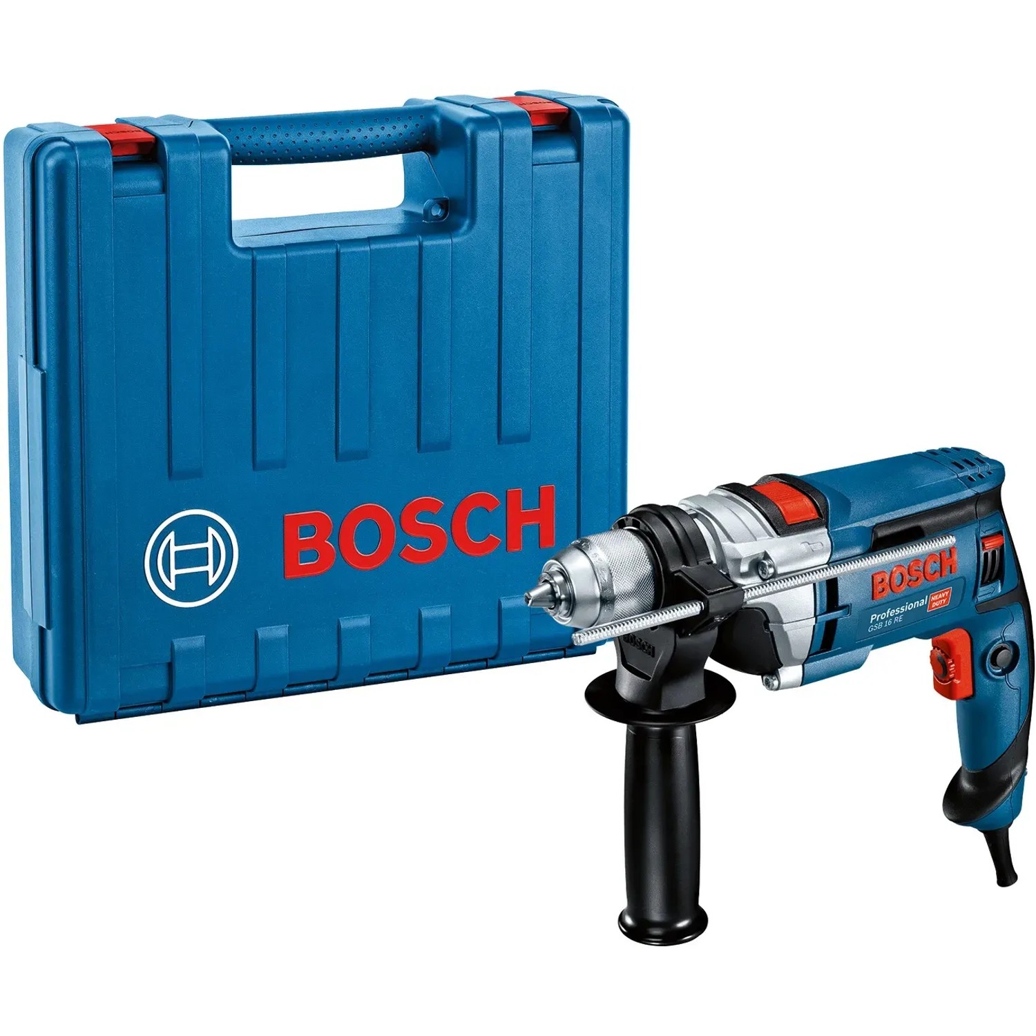 Bosch - Schlagbohrmaschine GSB 16 RE, mit Handwerkerkoffer