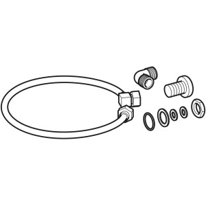 Keramag Spüleinheit für Urinal 236450, Ersatzteil für Aufputzspülkästen.