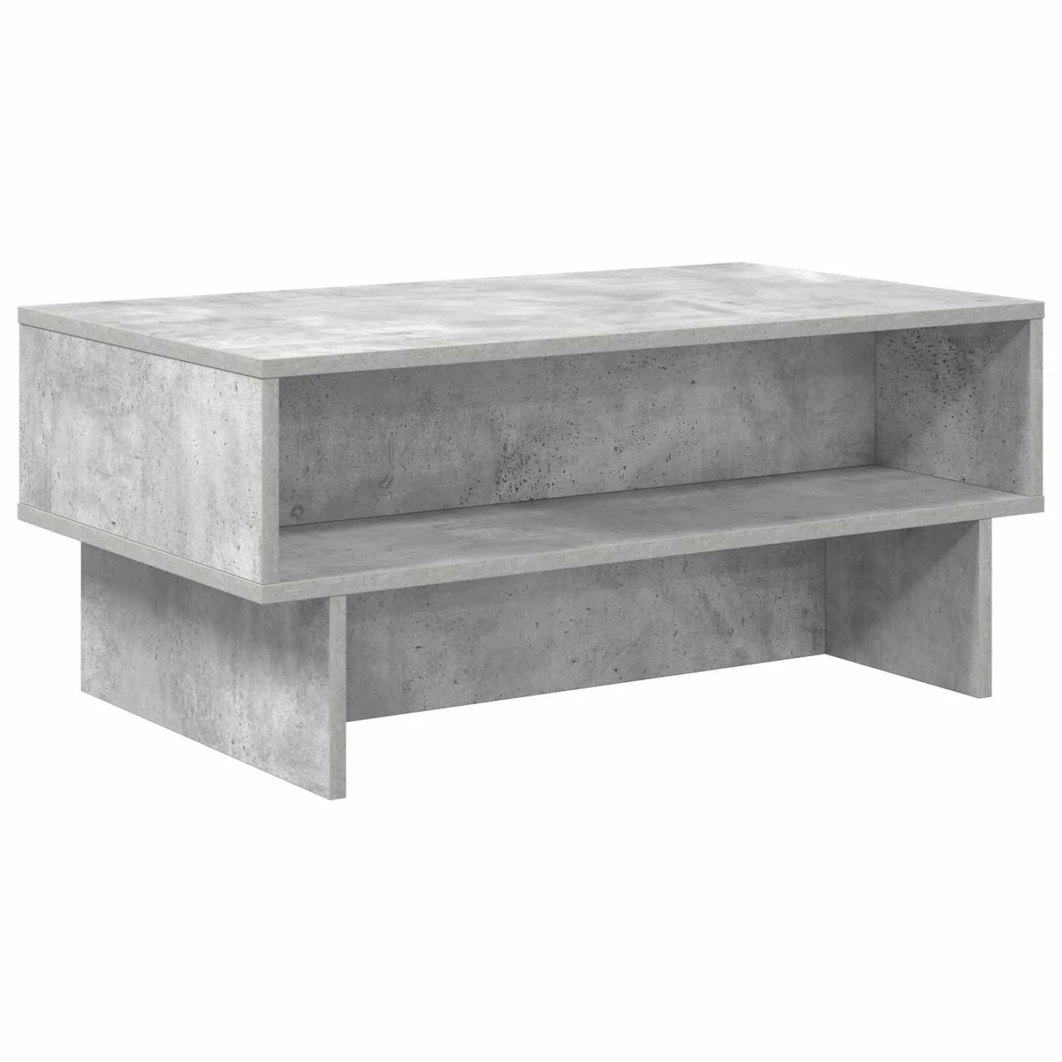 vidaXL Couchtisch Beton Grau 80 x 46 x 35 cm Holzwerkstoff 8000223 günstig online kaufen