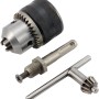 LUX Zahnkranzbohrfutter-Set R 13 mm mit SDS-Plus Adapter für Bohrmaschinen und Bohrhämmer.