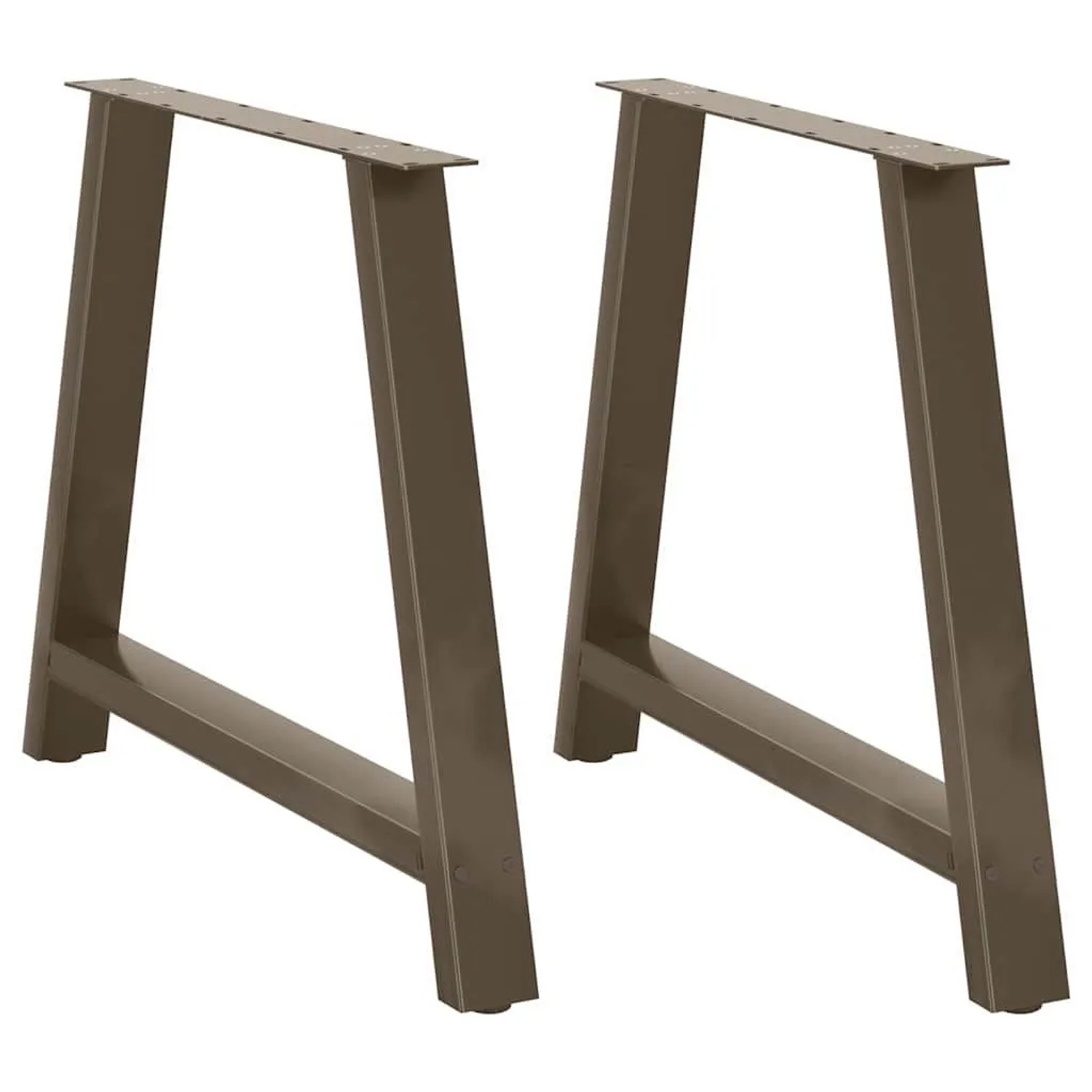 vidaXL Esstischbeine A-Form 2 Stk 100x72-73 cm Stahl 4012867
