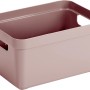 Rosa Sunware Aufbewahrungsbox Sigma Home, 13 l, mit Griffen. Ideal zur Aufbewahrung im Wohnbereich.