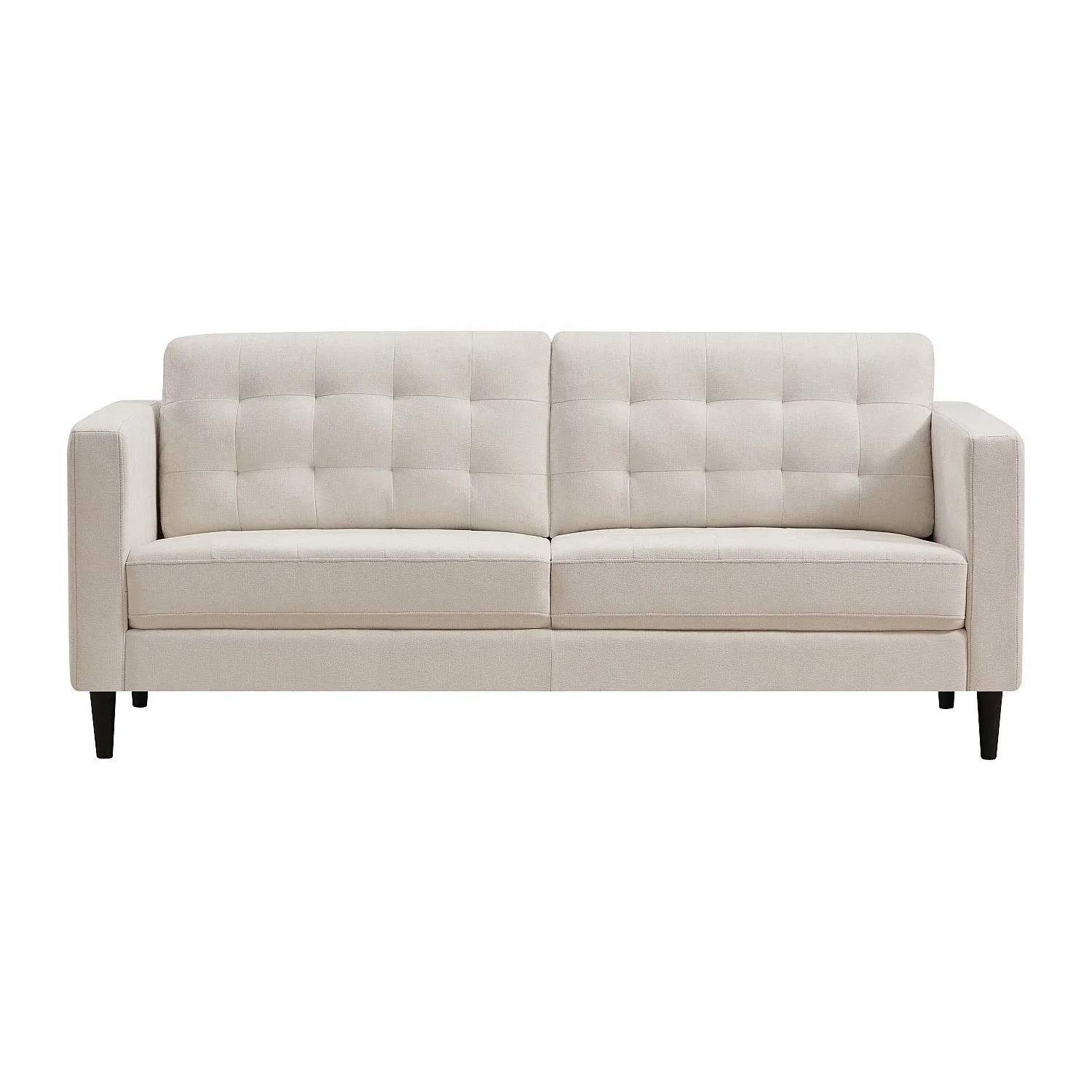 Vente-unique Sofa Ohne Schlafmöglichkeit Dibalu Beige 200 cm