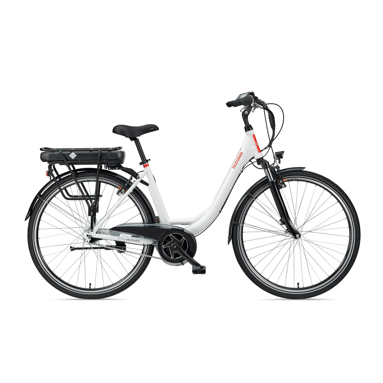 Telefunken City EBike 28 Zoll Mittelmotor 7Gang Nabenschaltung 468Wh