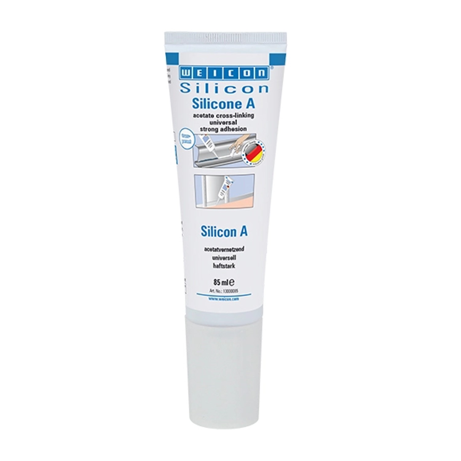 WEICON Silicon A   85 ml Transparent