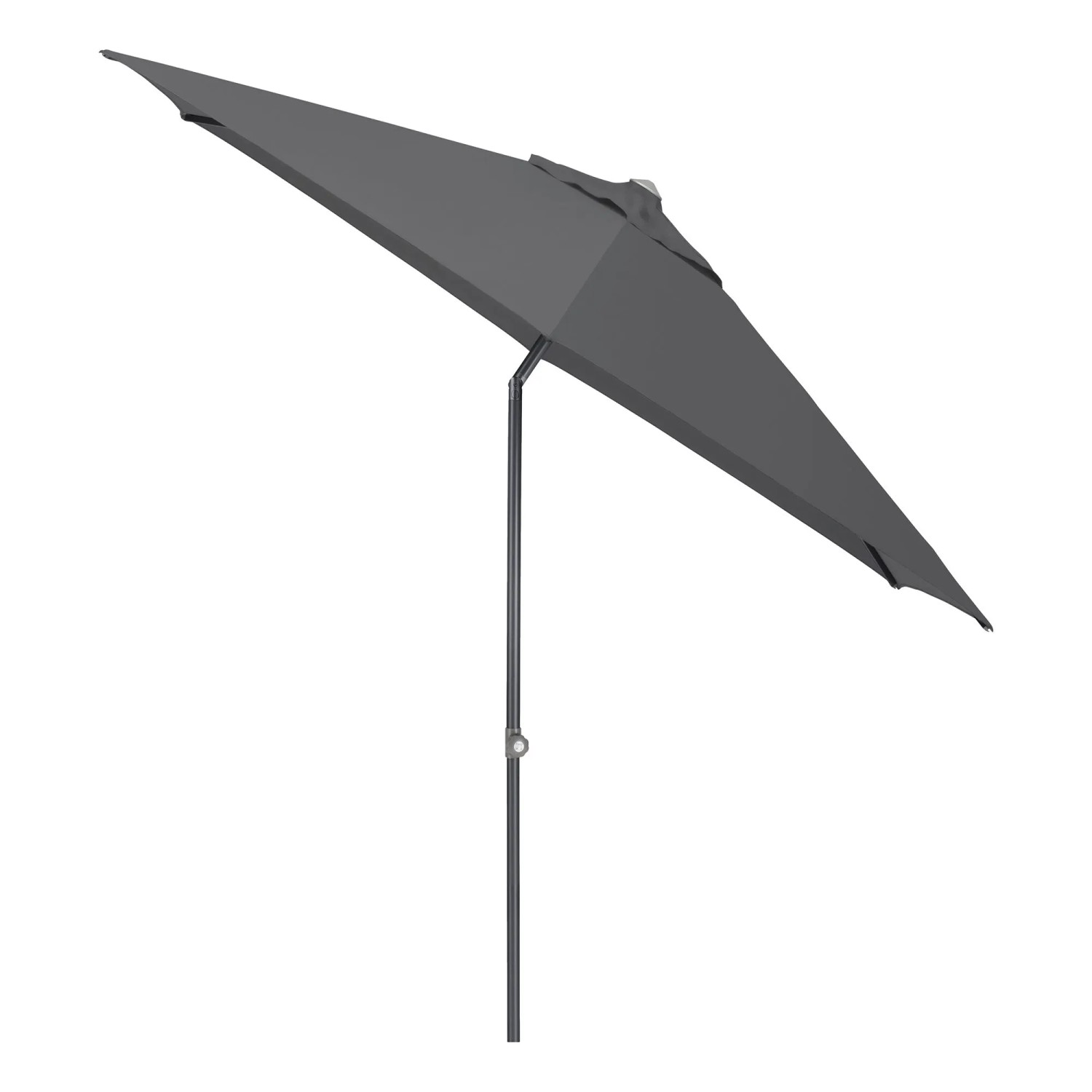 Kettler Marktschirm Ø 300 cm Anthrazit mit Push-Up Mechanik