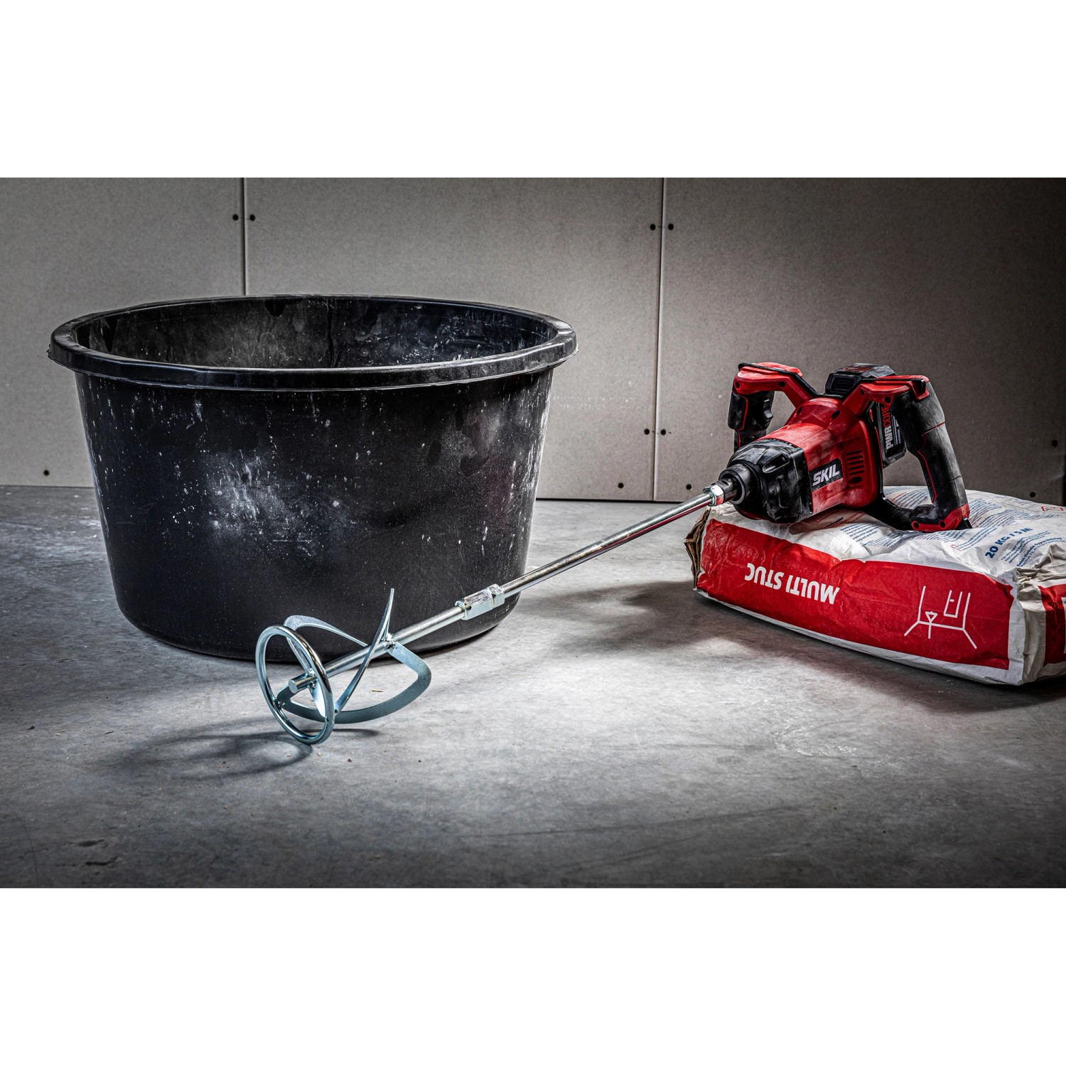 Skil Akku-Farb-Mörtelrührer Rührwerk 3171CA Bürstenlos Ohne Akku & Ladegerät_2