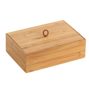 Wenko Badbox Terra mit Deckel Braun