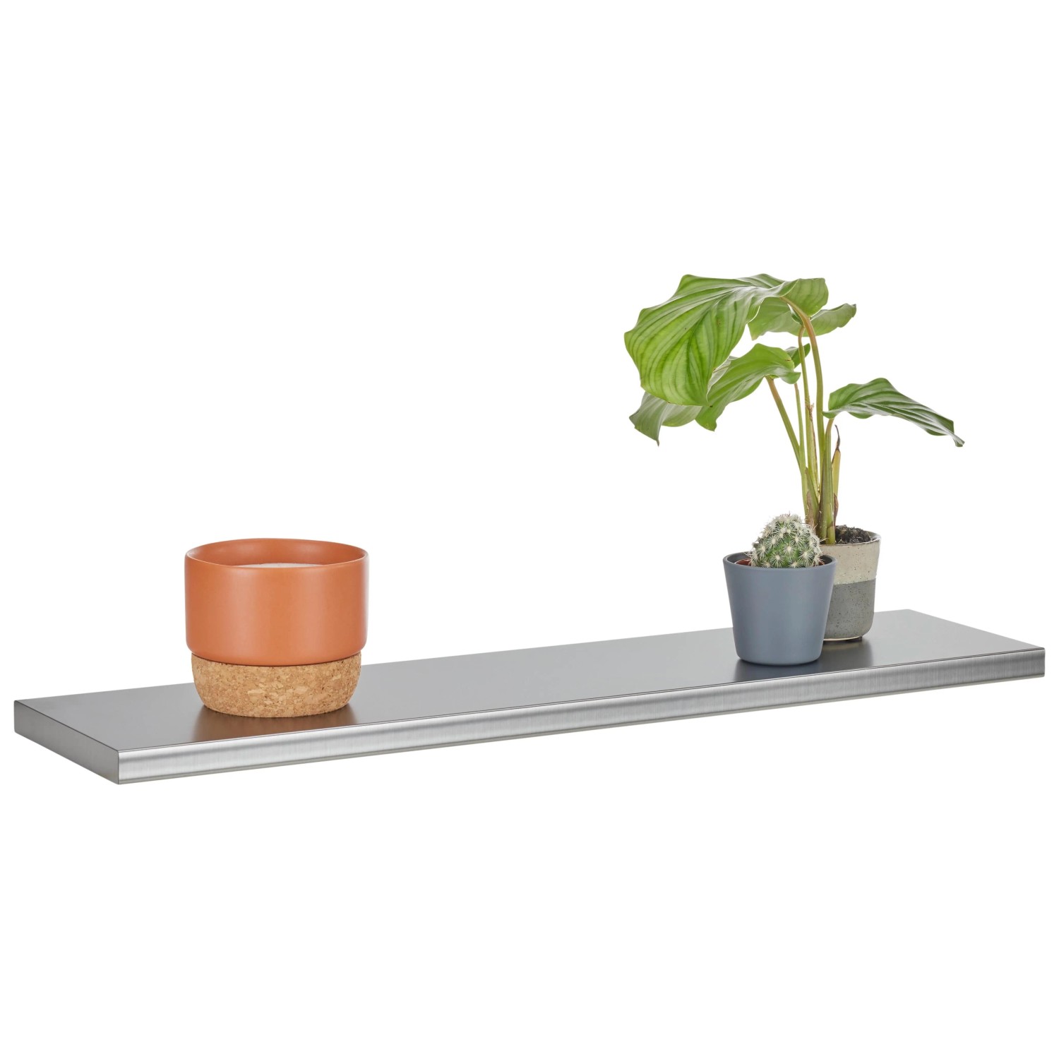 Premium Living Wandboard Inox Edelstahlfarben