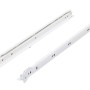Hettich Rollschubführung, 550mm, weiß, für Schubkästen bis 20kg.