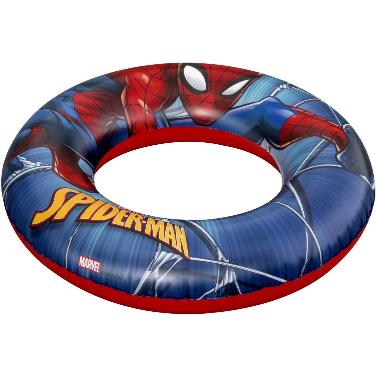 Bestway Schwimmring Spider-Man, Ø 48 cm, aufblasbare Schwimmhilfe mit Spider-Man Motiv.