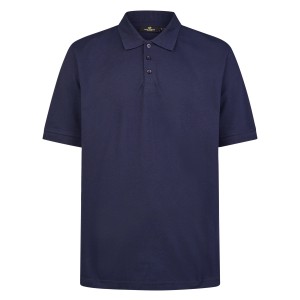 Marineblaues Hans Schäfer Workwear Polo-Shirt Gr. XXL aus Baumwolle.