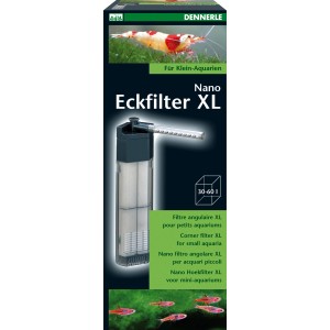 Dennerle Nano Eckfilter XL für Aquarien von 30-60 Litern.
